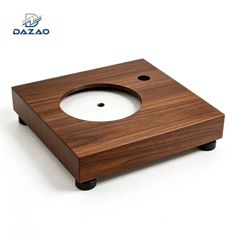 Chân bàn xoay bằng gỗ chính xác cho âm thanh có độ trung thực cao